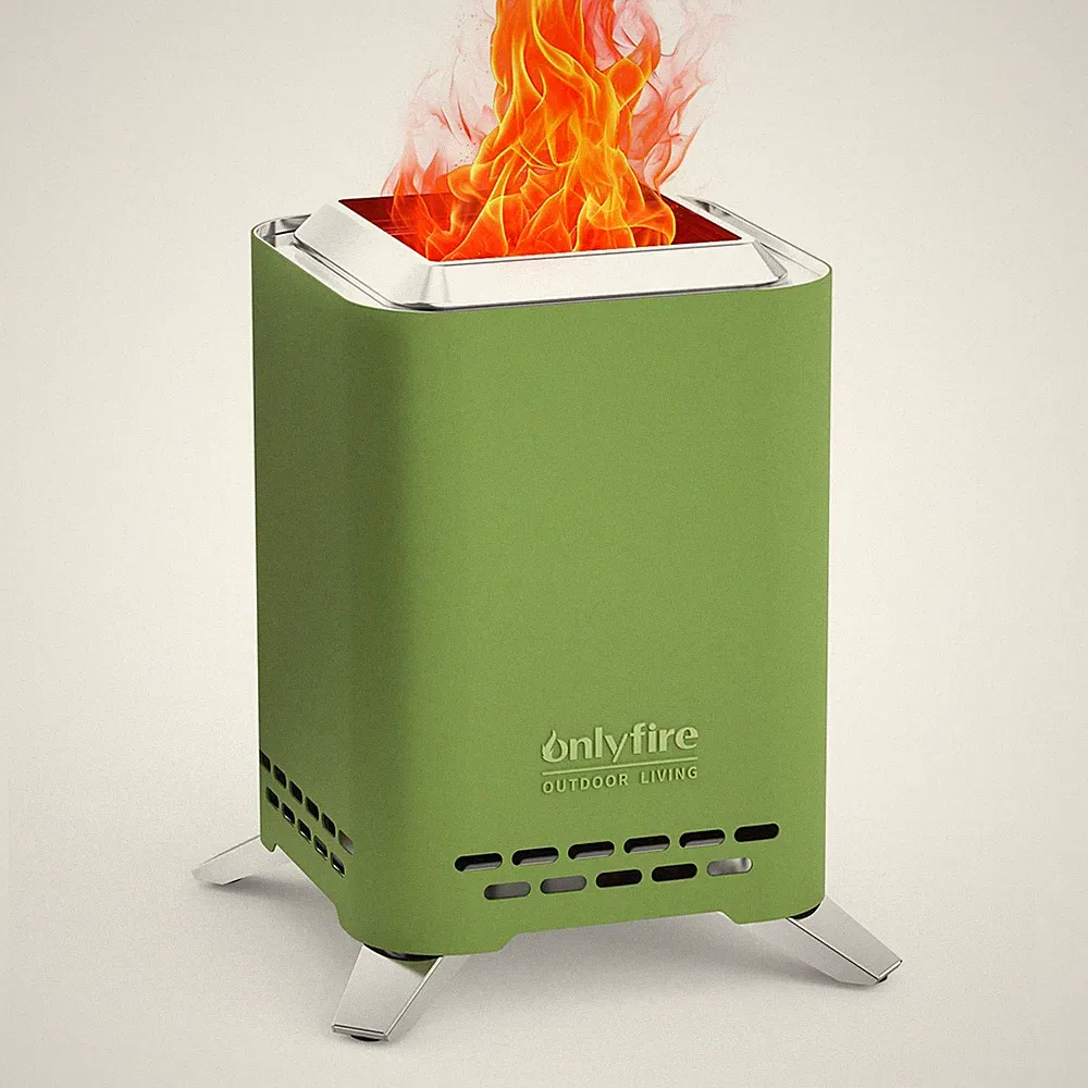 2 in 1 Tischkamin Outdoor, Mini Feuerschale für den Garten, Feuerstelle Klein...