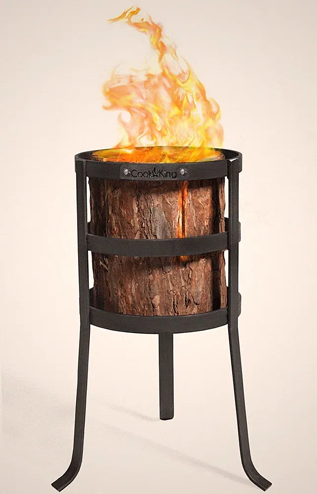 Feuerkorb Schwedenfeuer „MALMO“ Feuersäule Gartenfackel Gartendeko Feuerstelle