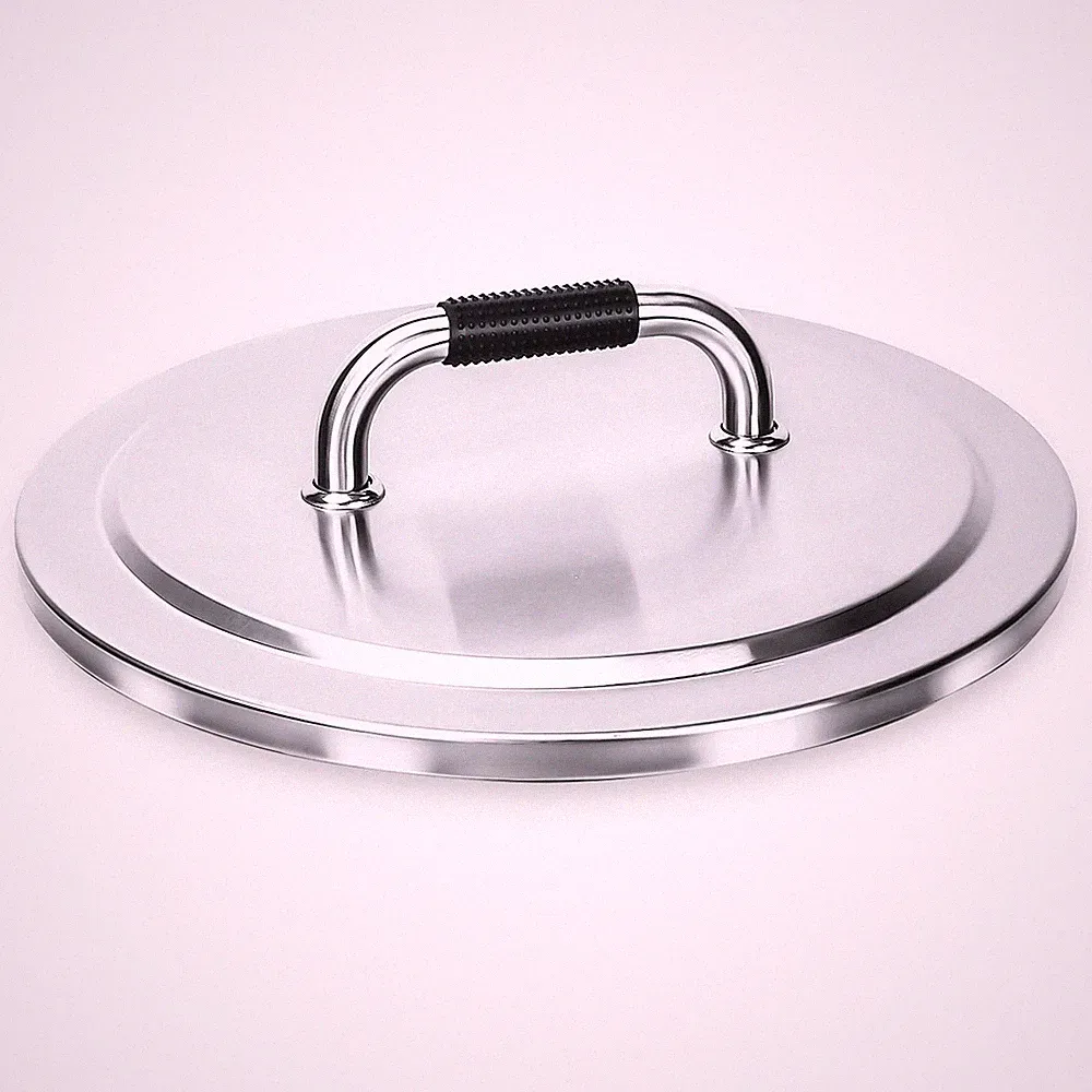 Feuerschale Edelstahl Deckel Ø 50cm für Solo Stove Bonfire, Edelstahl-Feuerst...