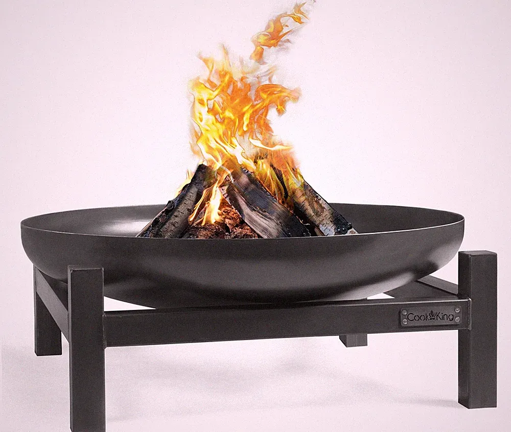 Feuerschale PANAMA 60 70 80 100cm Ø Grill Feuerstelle Feuerkorb BBQ Garten Stahl