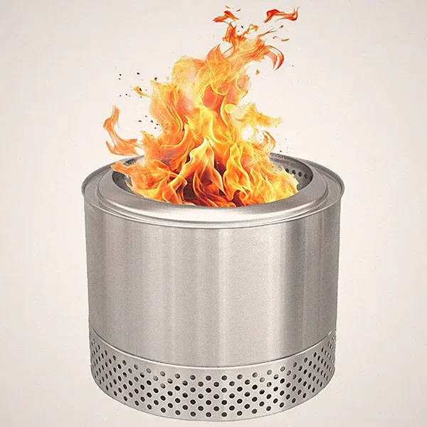 Flame Engine Edelstahl Feuerschale rauchfrei Buddy Deluxe 50cm