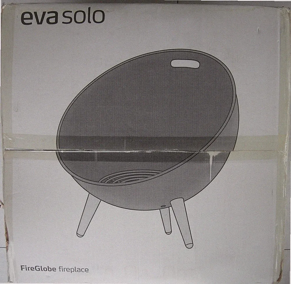 🔥NEU&OVP! Eva Solo FireGlobe Design-Feuerschale Feuerkorb Feuerstelle Schwarz