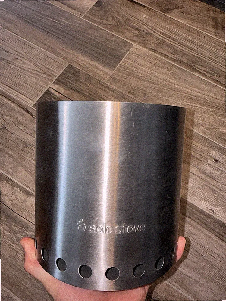 Smokeless Feuerstelle Solostove Edelstahl