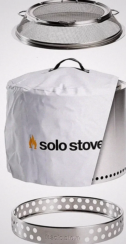 Solo Stove Bonfire 1.0 (III) Feuerstelle Komplett set Feuerschale Funkenschutz