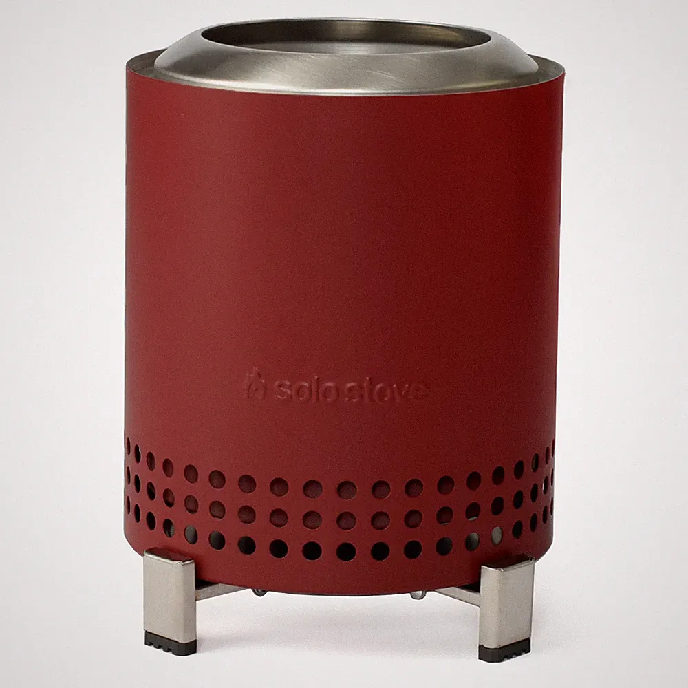 Solo Stove Mesa – Feuerschale Ø 13 cm, rauchfreie Edelstahl-Tischfeuer, Mulberry