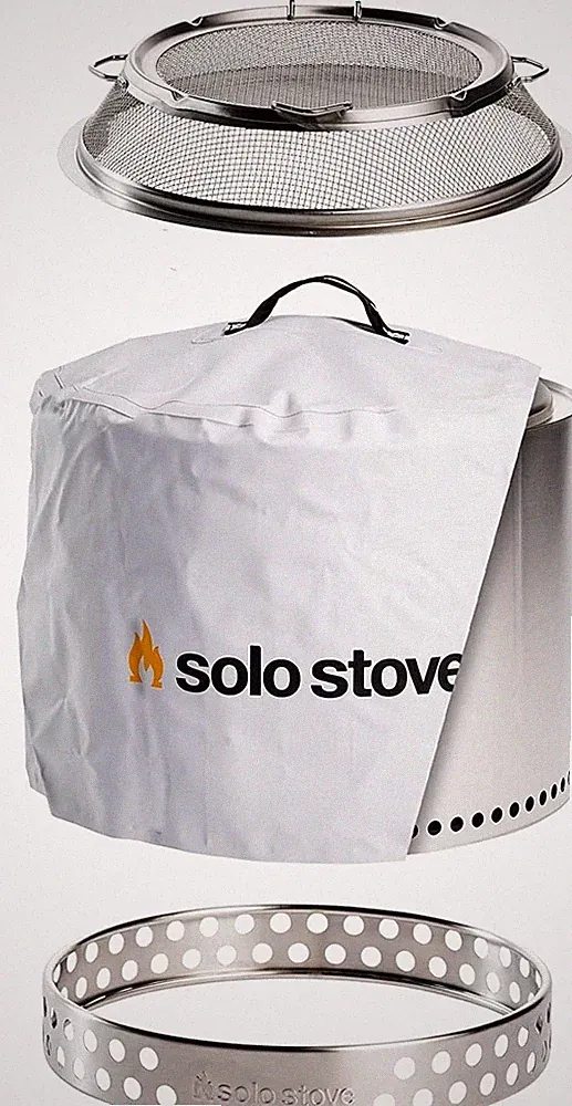 SoloStove Bonfire Feuerschale, Feuerstelle Garten Feuerkorb, Outdoor Kamin (III)