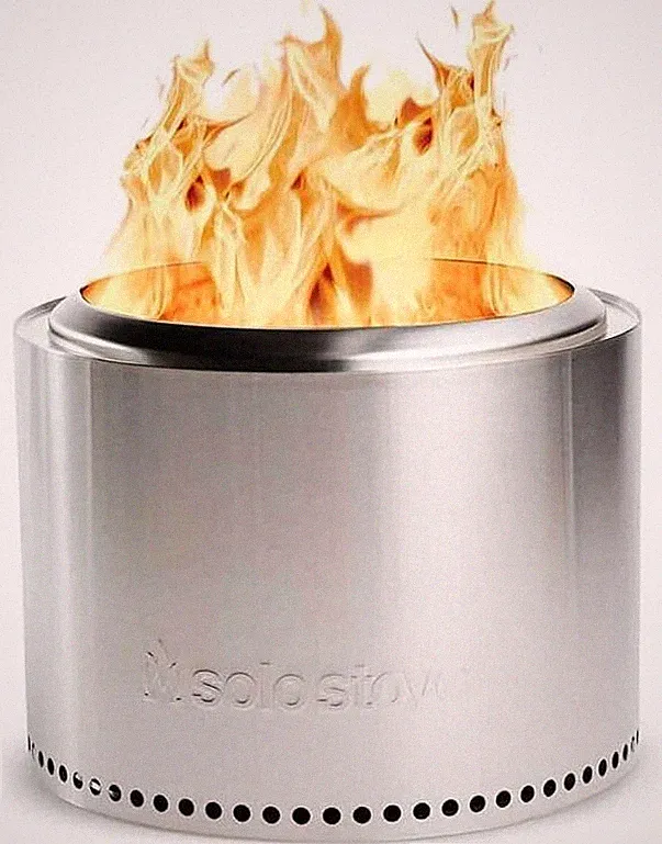 SoloStove Bonfire Feuerschale, Knapp 50 Cm, Feuerstelle Garten Feuerkorb, Holz
